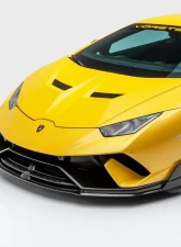 Vorsteiner Vicenza Edizione Carbon Matrix PP Glossy Aero Front Spoiler Lamborghini Huracan Performante | Huracan EVO 2017+                                     - 1020LOV - Image 2