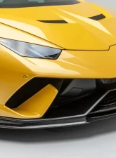 Vorsteiner Vicenza Edizione Carbon Matrix PP Glossy Aero Front Spoiler Lamborghini Huracan Performante | Huracan EVO 2017+                                     - 1020LOV - Image 4