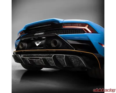 Vorsteiner Monza Edizione Carbon Matrix Rear Diffuser Lamborghini Huracan Evo 2019+ - 3055LOV