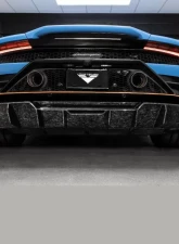 Vorsteiner Monza Edizione Carbon Matrix Rear Diffuser Lamborghini Huracan Evo 2019+                                     - 3055LOV - Image 6