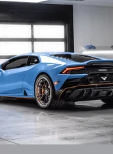 Vorsteiner Monza Edizione Carbon Matrix Rear Diffuser Lamborghini Huracan Evo 2019+                                     - 3055LOV - Image 7
