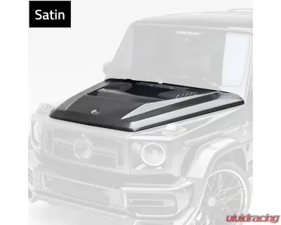 Vorsteiner Satin PP 2x2 Carbon Fiber Aero Bonnet Mercedes-Benz G63 AMG Program 2018+ - MEV2081