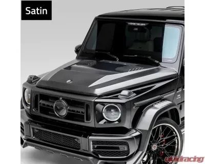 Vorsteiner Satin PP 2x2 Carbon Fiber Aero Bonnet Mercedes-Benz G63 AMG Program 2018+ - MEV2081