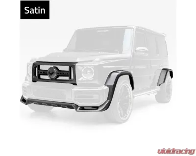 Vorsteiner 4 PP 2x2 Satin Carbon Fiber Wide Body Aero Fenders Mercedez Benz G63 AMG Program 2018+ - MEV2091