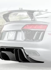 Vorsteiner Glossy Carbon Fiber 2x2 Aero Rear Diffuser Audi R8 2017-2022                                     - VUD2150 - Image 8