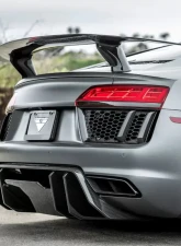 Vorsteiner Glossy Carbon Fiber 2x2 Aero Wing Audi R8 2017-2022                                     - VUD2170 - Image 3