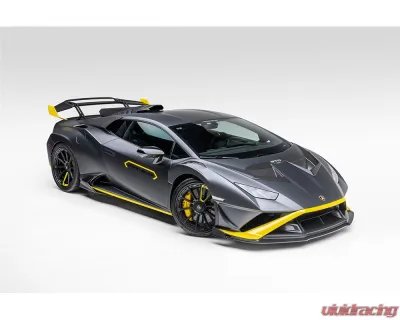 Vorsteiner Carbon Fiber PP 2x2 Satin STO Aero Front Spoiler Lamborghini Huracan STO VRS Program 2021+ - 4021LOV
