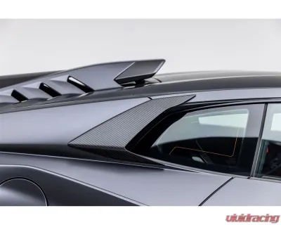 Vorsteiner Side Intakes Carbon Fiber PP 2x2 Glossy Lamborghini Huracan STO VRS Program 2021+ - 4035LOV