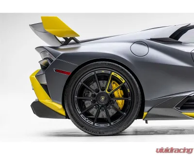 Vorsteiner Side Intakes Carbon Fiber PP 2x2 Glossy Lamborghini Huracan STO VRS Program 2021+ - 4035LOV