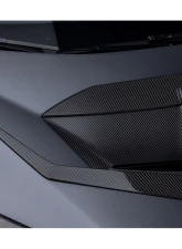 Vorsteiner Aero Hood Ducts Carbon Fiber PP 2x2 Glossy Lamborghini Huracan STO VRS Program 2021+                                     - 4045LOV - Image 4