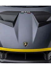 Vorsteiner Aero Hood Ducts Carbon Fiber PP 2x2 Glossy Lamborghini Huracan STO VRS Program 2021+                                     - 4045LOV - Image 5