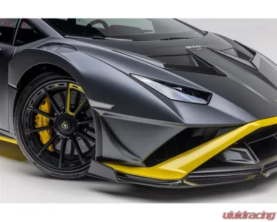 Vorsteiner Aero Canards Carbon Fiber PP 2x2 Glossy Lamborghini Huracan STO VRS Program 2021+ - 4055LOV