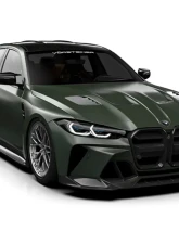 Vorsteiner GTS-V Glossy Carbon Fiber PP 2x2 Aero Front Bumper BMW M3 | M4 G8X VRS Program 2020+                                     - BMV3310 - Image 7