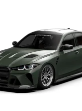 Vorsteiner GTS-V Glossy Carbon Fiber PP 2x2 Aero Front Bumper BMW M3 | M4 G8X VRS Program 2020+                                     - BMV3310 - Image 8