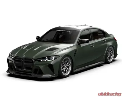 Vorsteiner GTS-V Glossy Carbon Fiber PP 2x2 Aero Front Bumper BMW M3 | M4 G8X VRS Program 2020+ - BMV3310