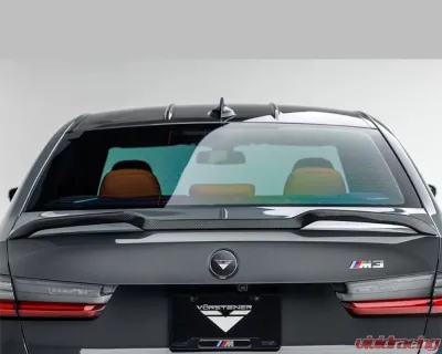 Vorsteiner Glossy Carbon Fiber 2x2 Aero Decklid Spoiler BMW M3 G8X VRS Program 2020+ - BMV3360