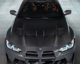Vorsteiner GTS-V Aero Hood Glossy Carbon Fiber PP 2x2 BMW M3 | M4 G8X VRS Program 2020+