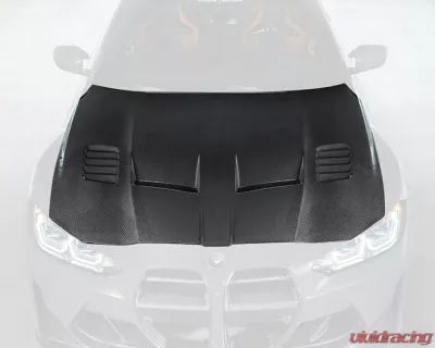 Vorsteiner GTS-V Aero Hood Glossy Carbon Fiber PP 2x2 BMW M3 | M4 G8X VRS Program 2020+ - BMV3380