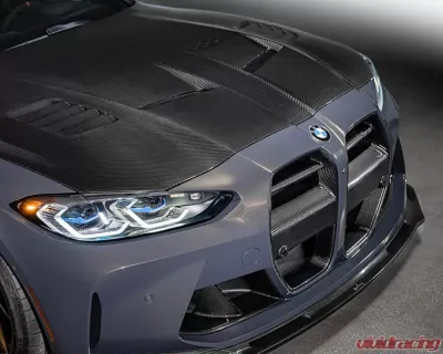 Vorsteiner GTS-V Aero Hood Glossy Carbon Fiber PP 2x2 BMW M3 | M4 G8X VRS Program 2020+ - BMV3380