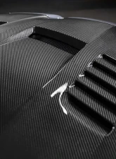 Vorsteiner GTS-V Aero Hood Glossy Carbon Fiber PP 2x2 BMW M3 | M4 G8X VRS Program 2020+                                     - BMV3380 - Image 4