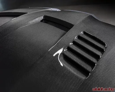 Vorsteiner GTS-V Aero Hood Glossy Carbon Fiber PP 2x2 BMW M3 | M4 G8X VRS Program 2020+ - BMV3380