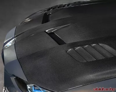 Vorsteiner GTS-V Aero Hood Glossy Carbon Fiber PP 2x2 BMW M3 | M4 G8X VRS Program 2020+ - BMV3380
