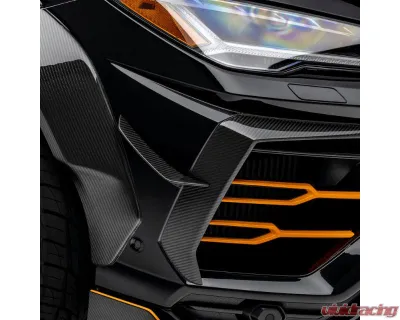 Vorsteiner  Satin Carbon Fiber PP 2x2 Canards Lamborghini Urus Performante Edizione Program 2023+ - 2028LOV
