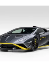 Vorsteiner Aero Front Spoiler Carbon Fiber PP 2x2 Glossy Lamborghini Huracan STO VRS Program 2021+                                     - 4020LOV - Image 12