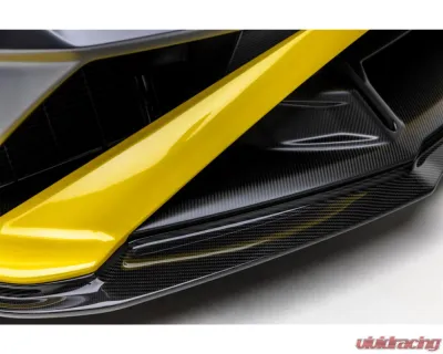 Vorsteiner Aero Front Spoiler Carbon Fiber PP 2x2 Glossy Lamborghini Huracan STO VRS Program 2021+ - 4020LOV