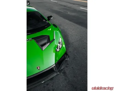 Vorsteiner Aero Hood Ducts Carbon Fiber PP 2x2 Glossy Lamborghini Huracan STO VRS Program 2021+ - 4045LOV