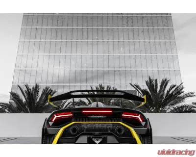 Vorsteiner Rear Diffuser Carbon Fiber PP 2x2 Glossy Lamborghini Huracan STO VRS Program 2021+ - 4050LOV