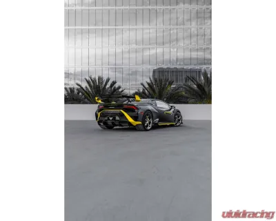 Vorsteiner Rear Diffuser Carbon Fiber PP 2x2 Glossy Lamborghini Huracan STO VRS Program 2021+ - 4050LOV