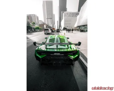 Vorsteiner Rear Diffuser Carbon Fiber PP 2x2 Glossy Lamborghini Huracan STO VRS Program 2021+ - 4050LOV