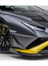 Vorsteiner Aero Canards Carbon Fiber PP 2x2 Glossy Lamborghini Huracan STO VRS Program 2021+                                     - 4055LOV - Image 6