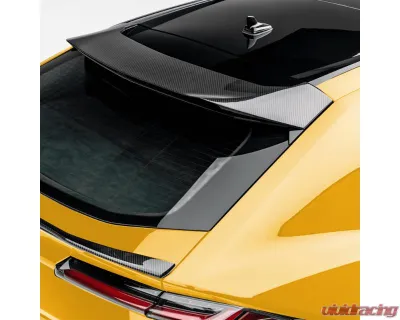 Vorsteiner  Satin Carbon Fiber PP 2x2 Roof Spoiler End Cap Lamborghini Urus Performante Edizione Program 2023+ - 5016LOV
