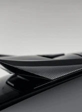 Vorsteiner  Satin Carbon Fiber PP 2x2 Roof Spoiler End Cap Lamborghini Urus Performante Edizione Program 2023+                                     - 5016LOV - Image 7