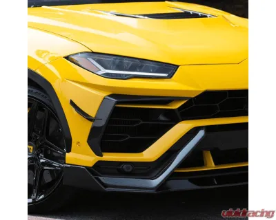 Vorsteiner  Satin Carbon Fiber PP 2x2 Front Spoiler Lamborghini Urus Performante Edizione Program 2023+ - 5021LOV