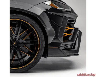 Vorsteiner  Satin Carbon Fiber PP 2x2 Front Spoiler Lamborghini Urus Performante Edizione Program 2023+ - 5021LOV