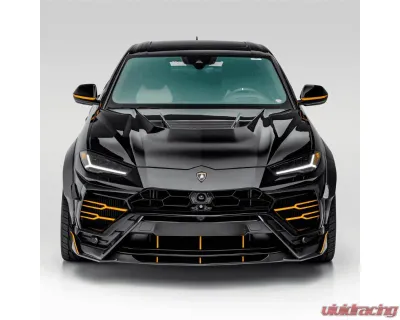 Vorsteiner  Satin Carbon Fiber PP 2x2 Front Spoiler Lamborghini Urus Performante Edizione Program 2023+ - 5021LOV