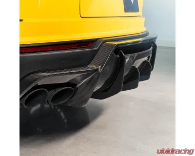 Vorsteiner  Satin Carbon Fiber PP 2x2 Rear Diffuser Lamborghini Urus Performante Edizione Program 2023+ - 5051LOV