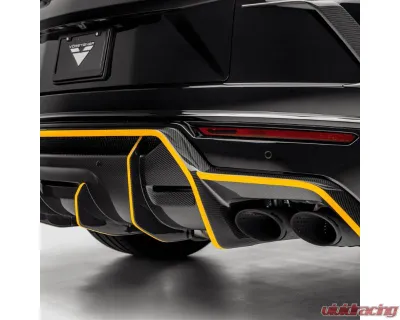 Vorsteiner  Satin Carbon Fiber PP 2x2 Rear Diffuser Lamborghini Urus Performante Edizione Program 2023+ - 5051LOV