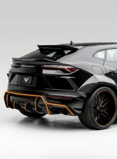 Vorsteiner  Satin Carbon Fiber PP 2x2 Decklid Spoiler Lamborghini Urus Performante Edizione Program 2023+                                     - 5061LOV - Image 12