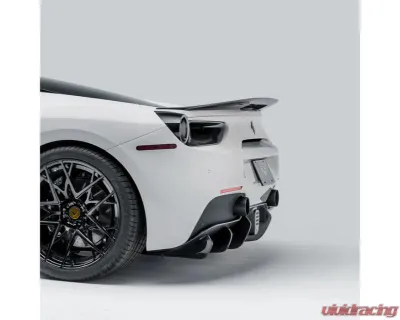 Vorsteiner Diavolo Aero Decklid Spoiler Carbon Fiber PP 1x1 Glossy Ferrari 488 GTB 2015-2019 - FRV2060