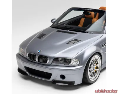 Vorsteiner  Gloss Carbon Fiber PP 1x1 Hood Primered BMW M3 E46 V20 Collectors Edition 2000-2006 - BMV5656