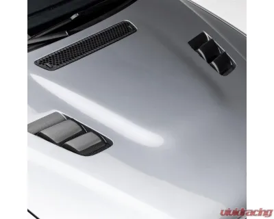Vorsteiner  Gloss Carbon Fiber PP 1x1 Hood Primered BMW M3 E46 V20 Collectors Edition 2000-2006 - BMV5656