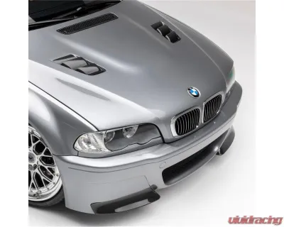 Vorsteiner  Gloss Carbon Fiber PP 1x1 Hood Primered BMW M3 E46 V20 Collectors Edition 2000-2006 - BMV5656