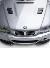 Vorsteiner  Gloss Carbon Fiber PP 1x1 Hood Primered BMW M3 E46 V20 Collectors Edition 2000-2006                                     - BMV5656 - Image 6