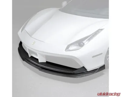 Vorsteiner Diavolo Aero Front Spoiler Carbon Fiber PP 1x1 Glossy Ferrari 488 GTB 2015-2019 - FRV2020