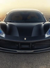 Vorsteiner Diavolo Aero Front Spoiler Carbon Fiber PP 1x1 Glossy Ferrari 488 GTB 2015-2019                                     - FRV2020 - Image 6