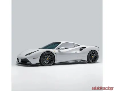 Vorsteiner Diavolo Aero Front Spoiler Carbon Fiber PP 1x1 Glossy Ferrari 488 GTB 2015-2019 - FRV2020